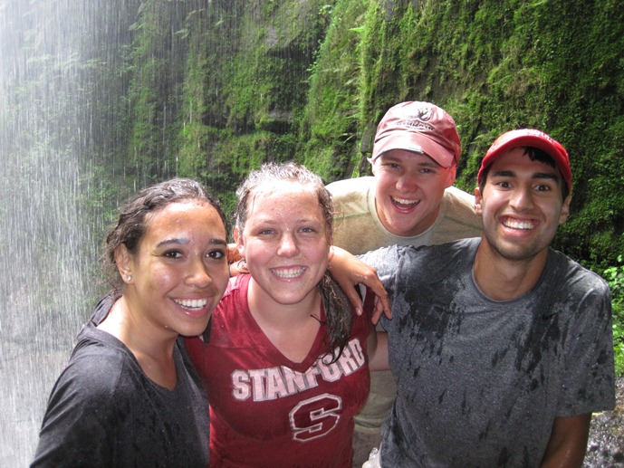 waterfall hike